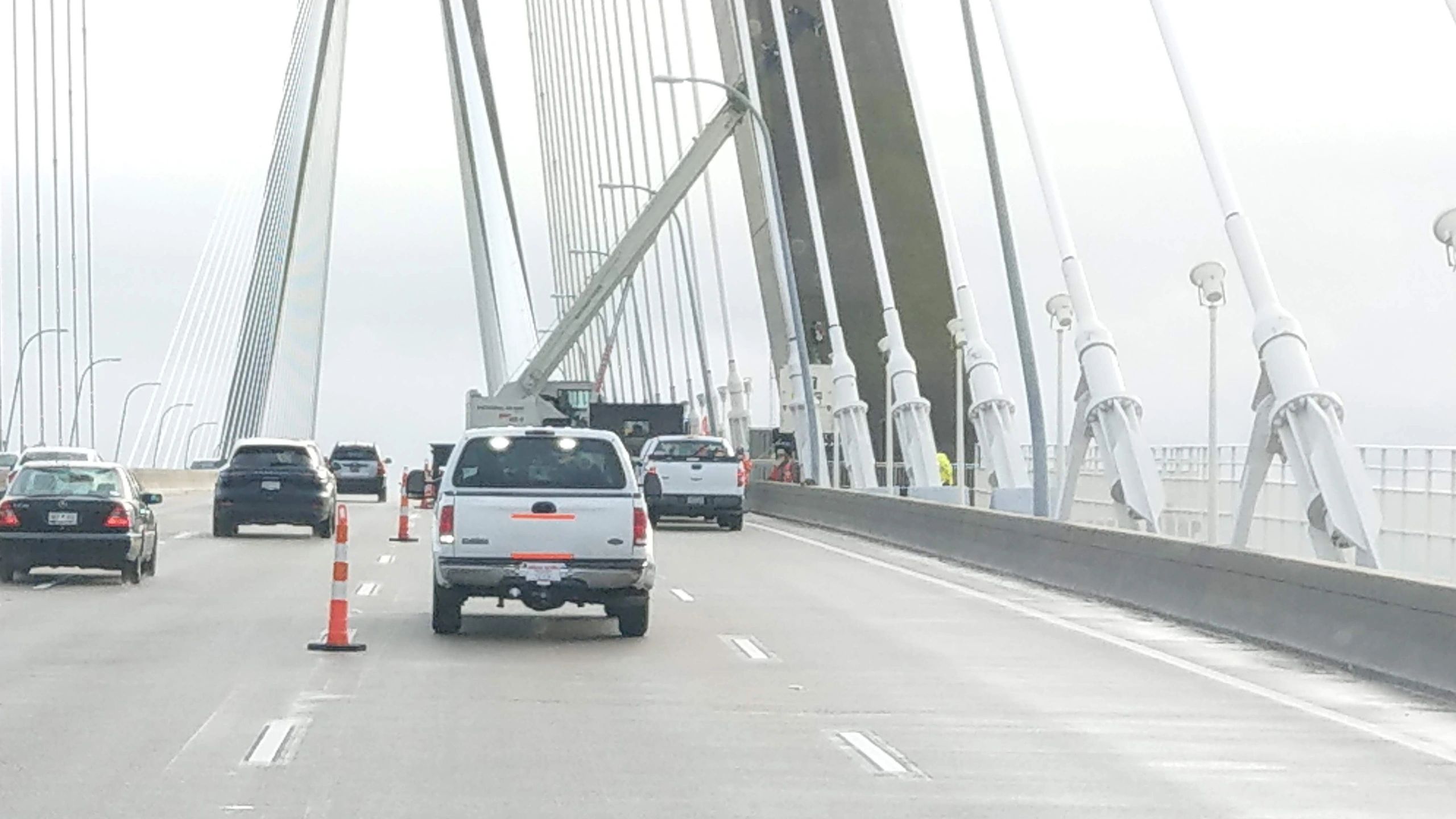 Highway construction zone